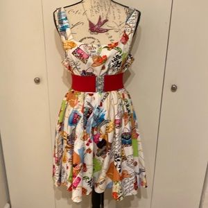 Dolls & Dames Parisian Pin Up dress